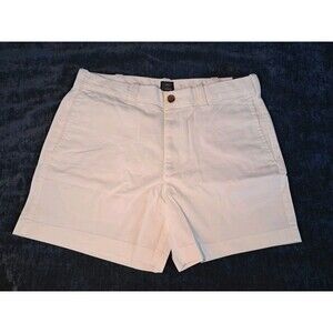 J.Crew Size 32 Men’s Flex Shorts 5” Inseam Cotton Elastane White L0924 NWT